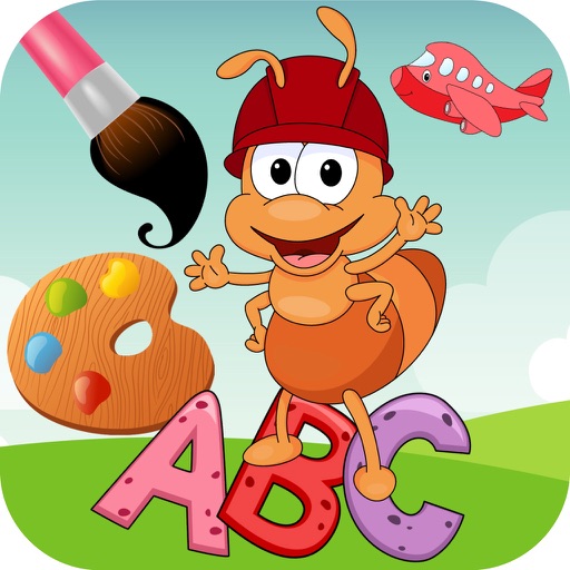 abc幼兒園 拼音卡片 免费 着色页 - 著色遊戲 * Activity for kids